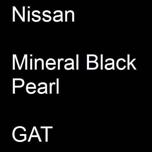 Nissan, Mineral Black Pearl, GAT.